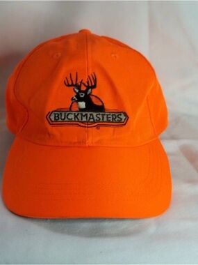 Buck Masters Mens Hunters Orange Adjustable Hat Baseball by Paramount Outdoors
